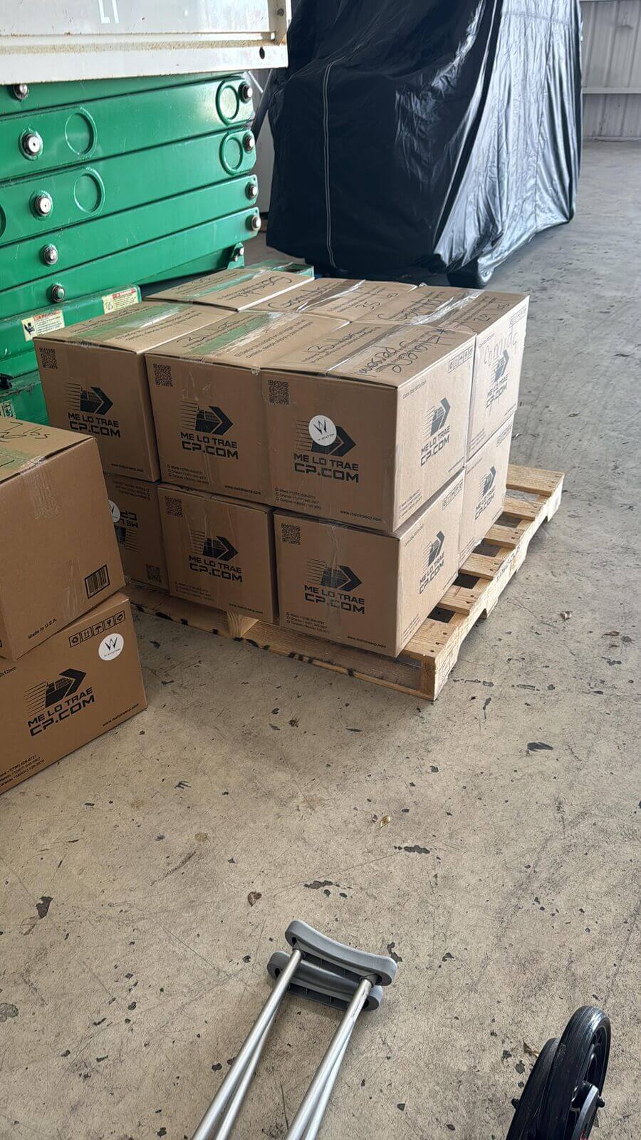 Carga lista para despegar